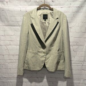 The Limited Light Tan Blazer Button Up Jacket Woman’s Size 6